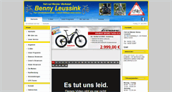 Desktop Screenshot of leussink-online.de