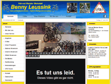 Tablet Screenshot of leussink-online.de